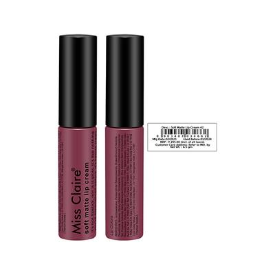 Miss Claire Soft Matte Lip Cream 42 6.5 Gm - Lipsticks
