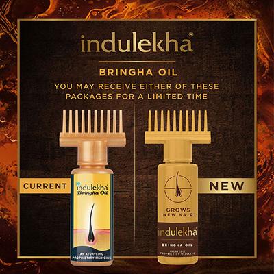Indulekha Bringha Oil Grows New Hair 100 ml - Hair Oils