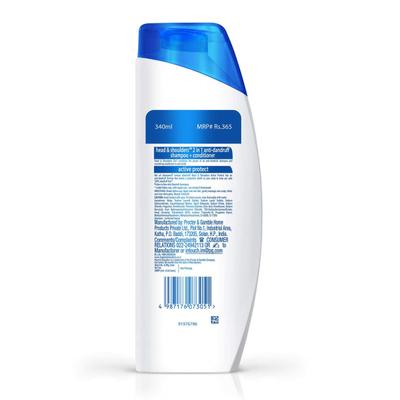 Head & Shoulders Active Protect 2-in-1 Anti Dandruff Shampoo + Conditioner 340 ml - Shampoos
