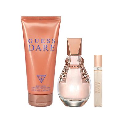 Guess Dare For Women Gift Set (Eau de Toilette 100ml + 15ml + Body Lotion 200ml) 1's - Women Perfumes (Edt/Edp)