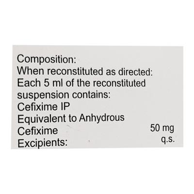 MAXICEF O 50mg Oral Suspension 30ml - Bacterial Infections-Cep