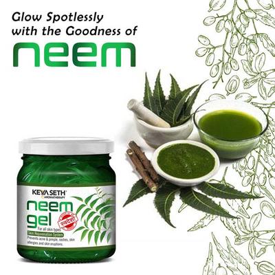 Keya Seth Aromatherapy Neem Gel Skin Rejuvenation System 190 gm - Face Packs