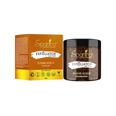 Spantra Sheabutter Sugar Scrub 125 gm - Scrubs & Exfoliants