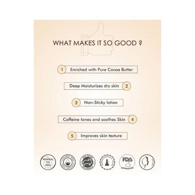 mCaffeine Deep Moisturizing Choco Body Lotion with Cocoa & Shea Butter for Dry Skin 2's - Lotions & Creams