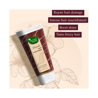 Mother Sparsh Ayurvedic Jabapushp Hair Conditioner For Frizz & Damage Control 150 ml - Conditioners
