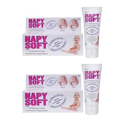 Napy Soft Cream (Pack of 2 X 50 g) 1's - Rash Creams
