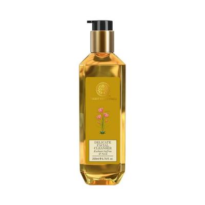 Forest Essentials Delicate Facial Cleanser Kashmiri Saffron & Neemface Wash 200 ml - Face Wash & Cleansers