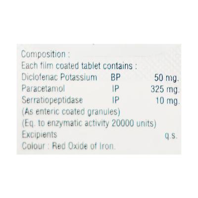 HIDASE DP Tablet 10's - Pain relief-Nsa