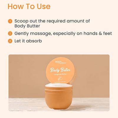 Earth Rhythm Tangerine Body Butter 150 gm - Body Butter