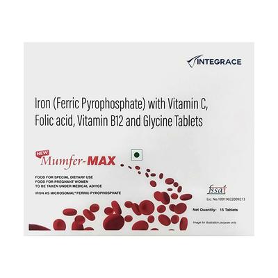 MUMFER MAX NEW Tablet 15's - Supplements-Vam