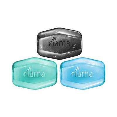 Fiama Men Gel Bar Active Celebration Pack With 3 Unique Gel Bars, With Skin Conditioners 375 gm - Soaps