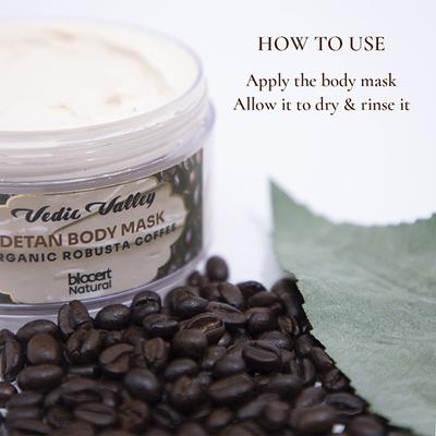 Vedic Valley Coffee Body Mask Certified Natural 250 gm - Others