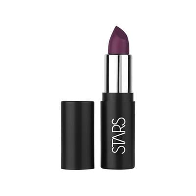 Star's Cosmetics Lush Lips Lipstick Light Weight, Long Lasting, Matte (No.12 Plum) 4.2 gm - Lipsticks