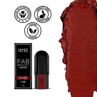 RENEE Fab Bullet L 20 Red Rave 1.5 gm - Lipsticks