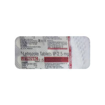 LETROVAC 2.5 Tablet 5's - Hormonal Therapy-Tro