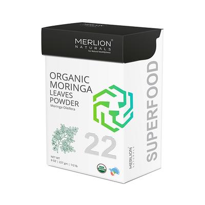 Merlion Naturals Organic Moringa Leaves Powder 227 gm - Powder