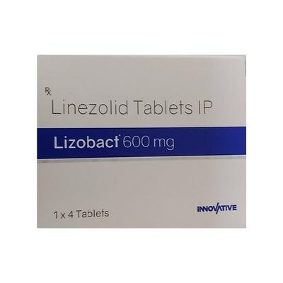 LIZOBACT 600mg Tablet 4's - Bacterial Infections-OAB