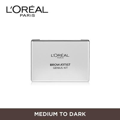 L'Oreal Paris Brow Artist Genius Kit, Medium To Dark 3.5 Gm - Eyebrow Pencils & Enhancers