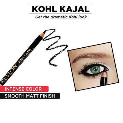 Revlon Kohl Kajal - Black 1.14 Gm - Kajal & Kohls