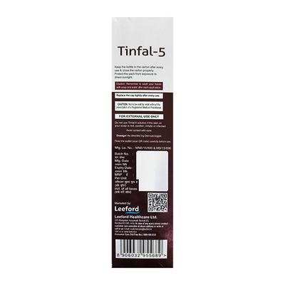TINFAL 5% Topical Solution 60ml - Hair Loss-Oth