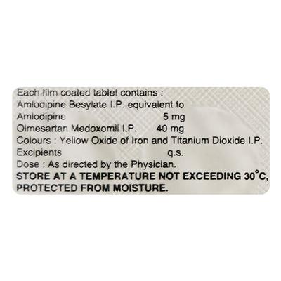 Olsar A 40mg Tablet 10'S - Hypertension-Ang