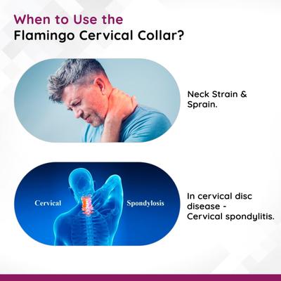 Flamingo Cervical Collar (OC - 2003) Medium - Neck/Shoulder Supports