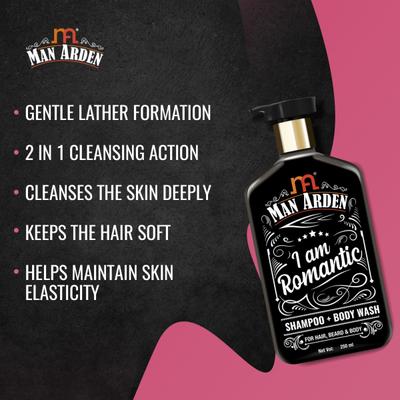 Man Arden I Am Romantic Shampoo + Body Wash 250 ml - Shampoos
