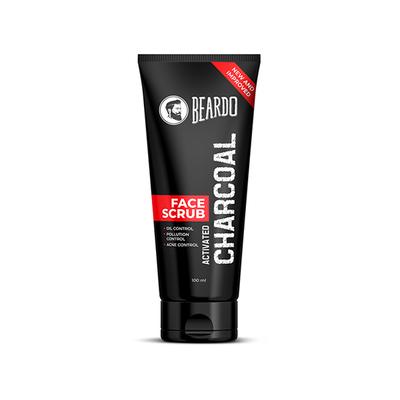 Beardo Face Scrub - Activated Charcoal 100 gm - Face Scrubs