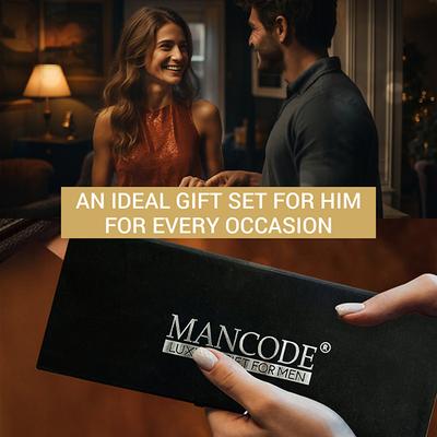 Mancode Glow Kit Gift Set for Men - Complete Grooming & Skincare for Radiant, Revitalized Skin 1's - Makeup Kits & Sets