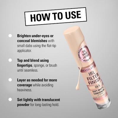 Makeup Revolution IRL Filter Finish Concealer C13.2 6 gm - Concealer