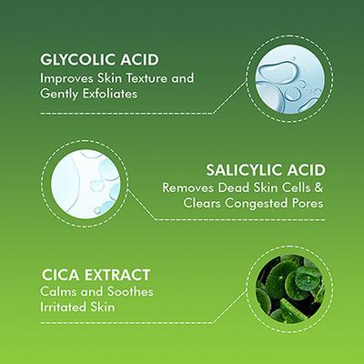 Conscious Chemist Gentle Oil Control Face Cleanser + Refill Pack 100 Ml + 250 Ml 2's - Face Wash & Cleansers