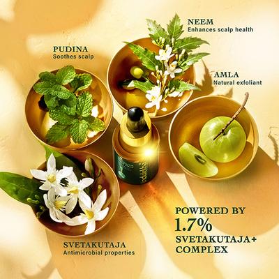 Indulekha Svetakutuja Dandruff Treatment Scalp Serum 30 ml - Hair Serums