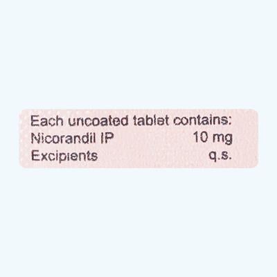 Korandil 10mg Tablet 10'S - Angina