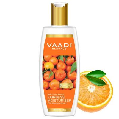 Vaadi Herbals Fairness Moisturiser With Mandarin Extract 350 ml - Lotions & Creams