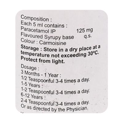T 98 PAEDIATRIC Oral Suspension 60ml - Fever-Non