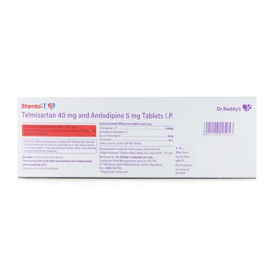Stamlo T Tablet 10'S - Hypertension-Ana