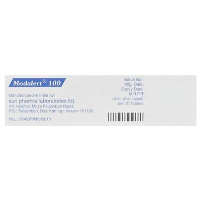 Modalert 100mg Tablet 10'S - ADHD