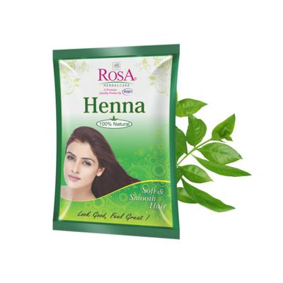 Rosa Henna Powder 200 g - Hair Masks & Packs