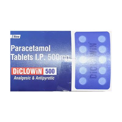 DICLOWIN 500 Tablet 10's - Fever-Ana
