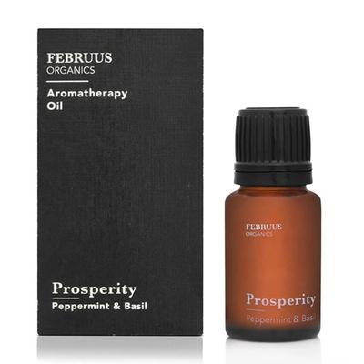 Februus Organics Aromatherapy Oil - Prosperity Peppermint & Basil 10 ml - Essential Oils
