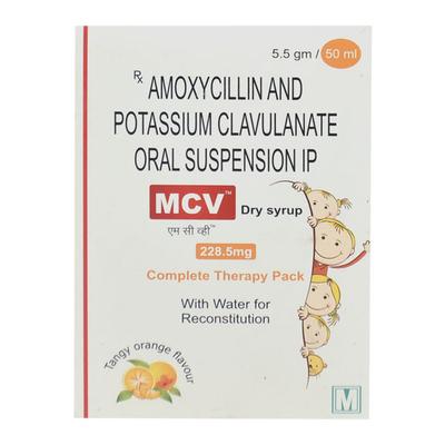 MCV TANGY ORANGE FLAVOUR 228.5mg Dry Syrup 50ml - Bacterial Infections-Pen