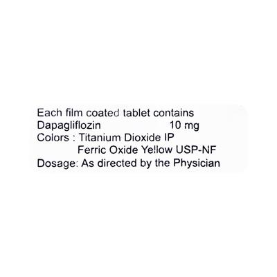 DAPAONE 10 Tablet 10's - Diabetes-Ant