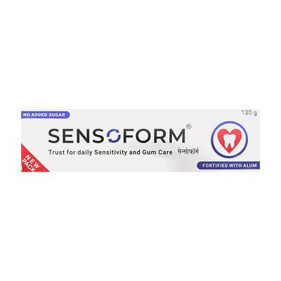 SENSOFORM NO ADDED SUGAR Dental Cream 120g - Oral Care - P-Mou
