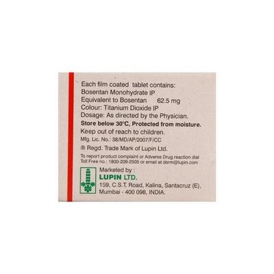 Lupibose 62.5mg Tablet 10'S - Hypertension-Oah