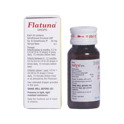 FLATUNA Drops 30ml - Digestion-Dig