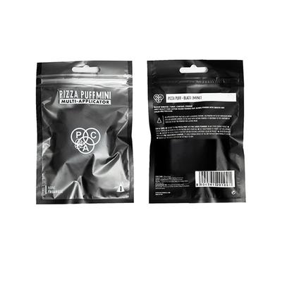 Pac Pizza Puff (Black) (Mini) Multi Applicator 3's - Sponges & Applicators