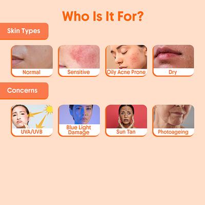 Aravi Organic Oil-Free Fluid Sunscreen Serum SPF 50++++ with Hyaluronic Acid, Vitamin C, Niacinamide 50 ml - Face Sunscreen