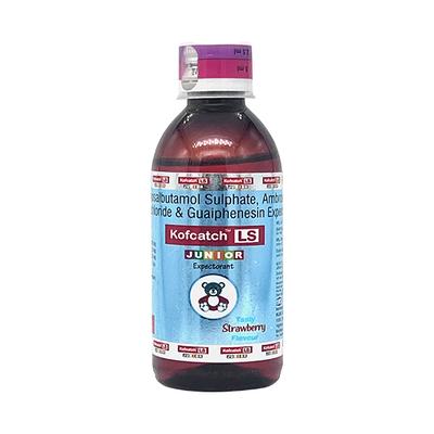 KOFCATCH LS JUNIOR STRAWBERRY FLAVOUR Syrup 100ml - Cough And Cold-Cou