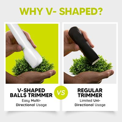 LetsShave Balls & Body Trimmer Plus 1's - Hair Removal Accessories