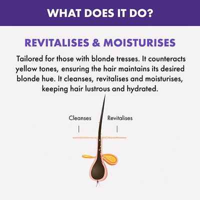 Alfaparf Milano Blonde Hair Shampoo (Anti Yellow Hair) for Colored Hair 250 ml - Shampoos